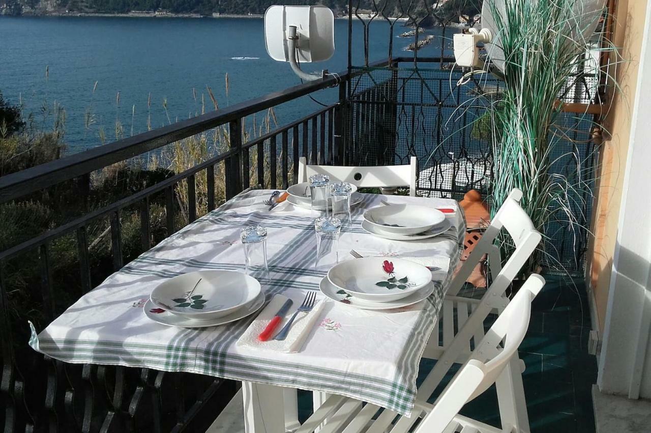 Un Gioiello Con Vista Mare Villa Moneglia Eksteriør billede