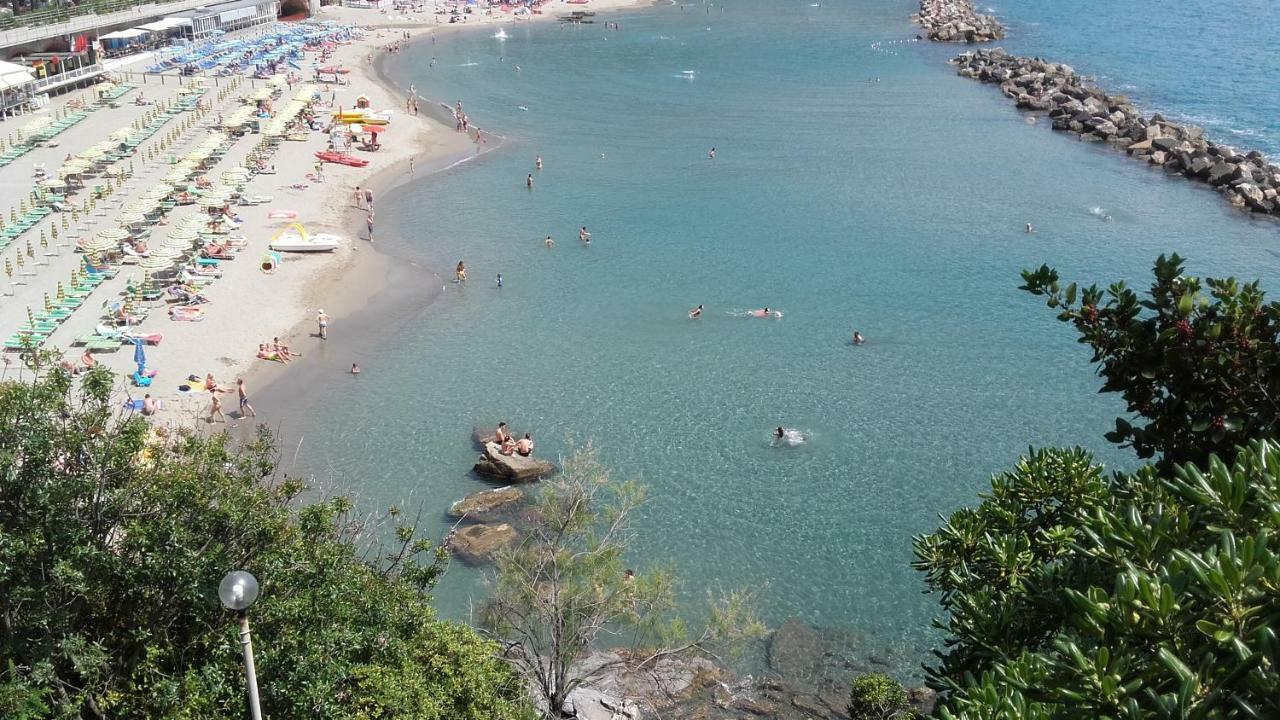 Un Gioiello Con Vista Mare Villa Moneglia Eksteriør billede